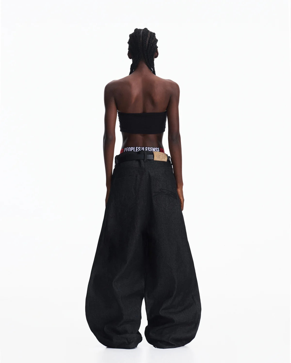 Peoplesense Cone Raw Denim Curved Jeans