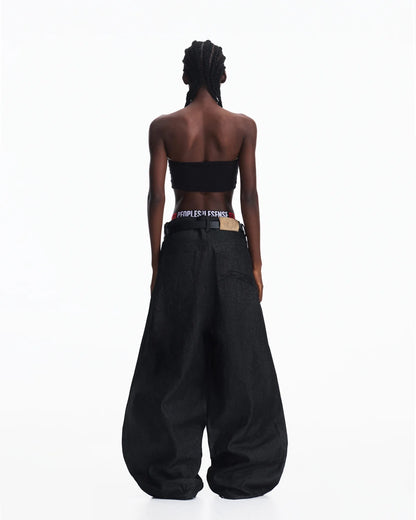 Peoplesense Cone Raw Denim Curved Jeans