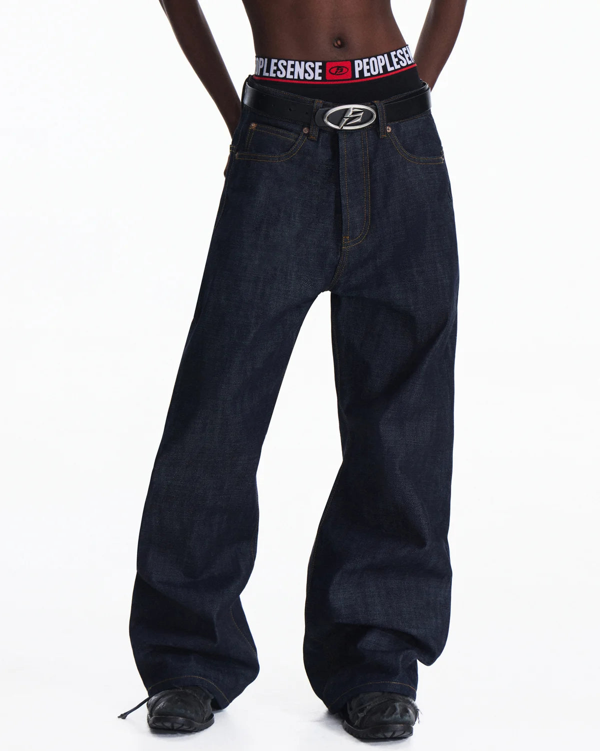 Peoplesense Red Selvedge Raw Denim Jeans