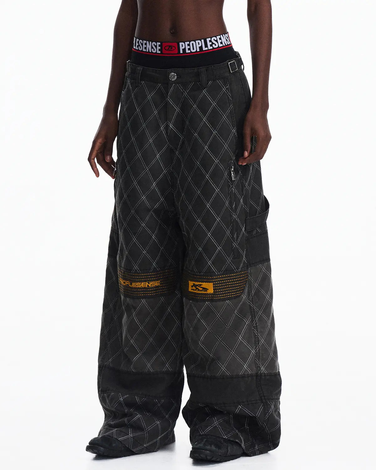 Peoplesense Vintage Washed Quilted Pant