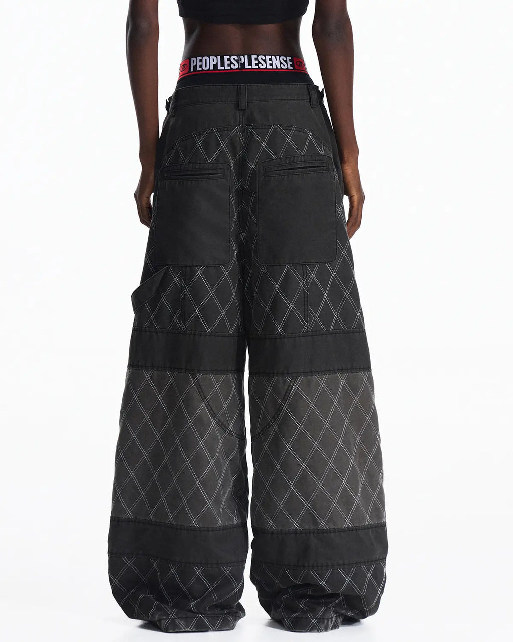 Peoplesense Vintage Washed Quilted Pant