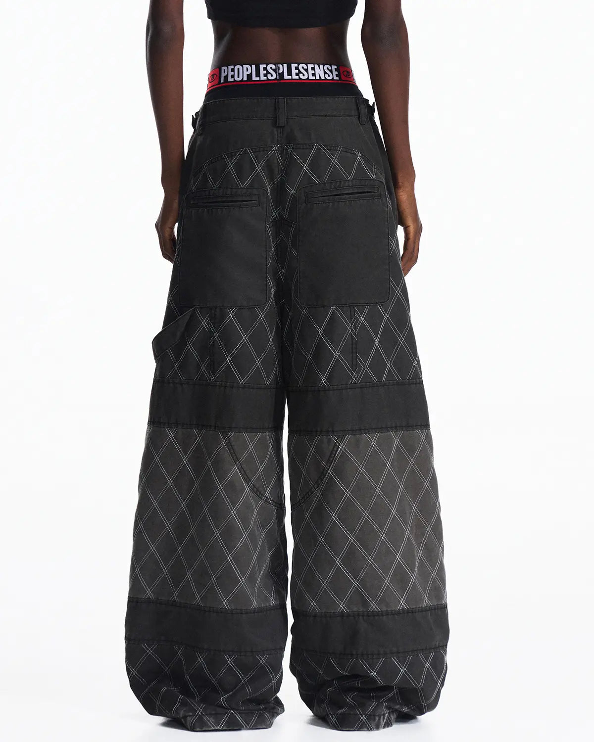 Peoplesense Vintage Washed Quilted Pant