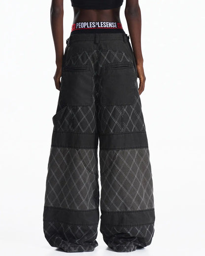 Peoplesense Vintage Washed Quilted Pant