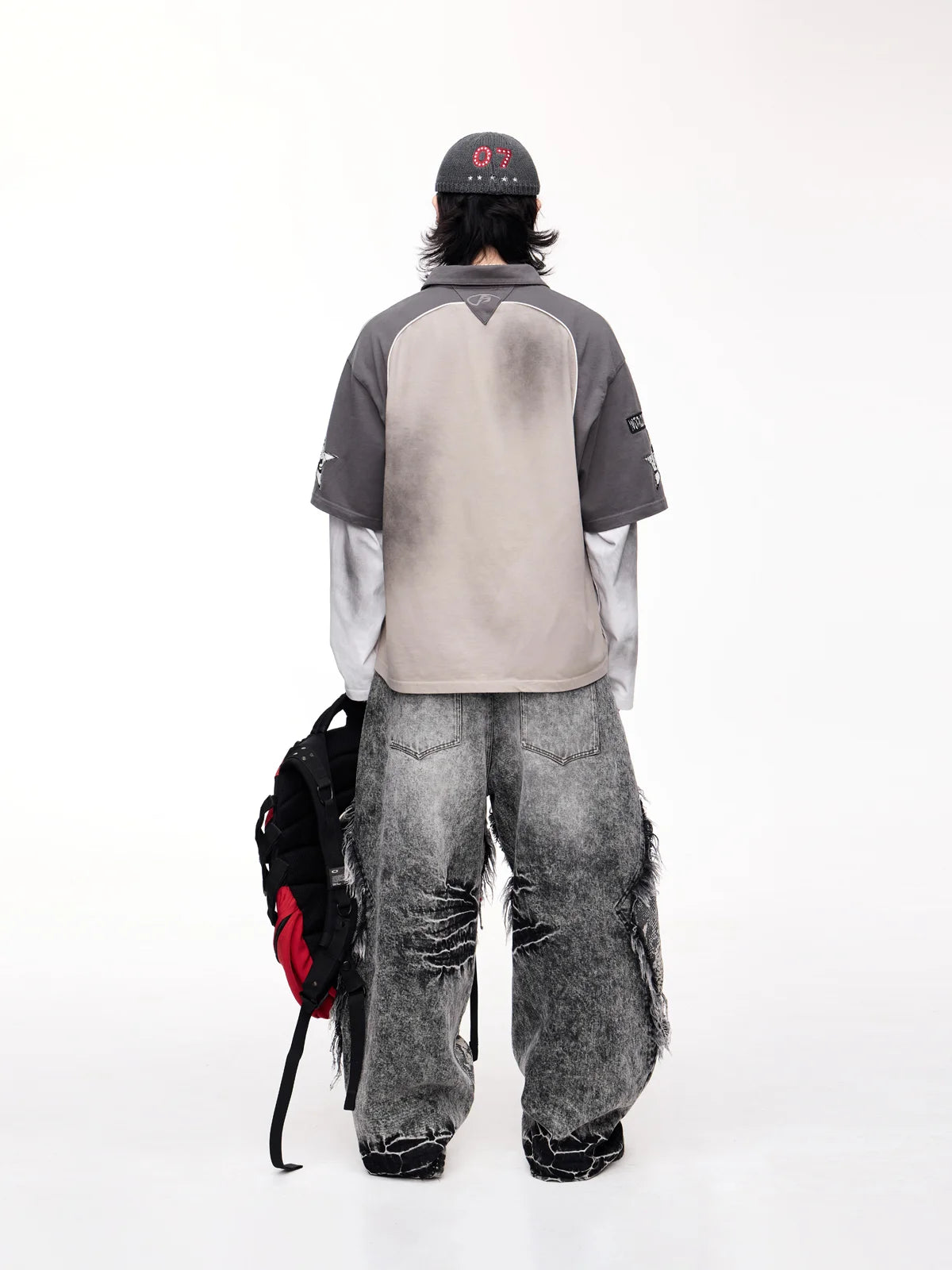 Peoplesense Fake Two-piece Bank Sweatshirt