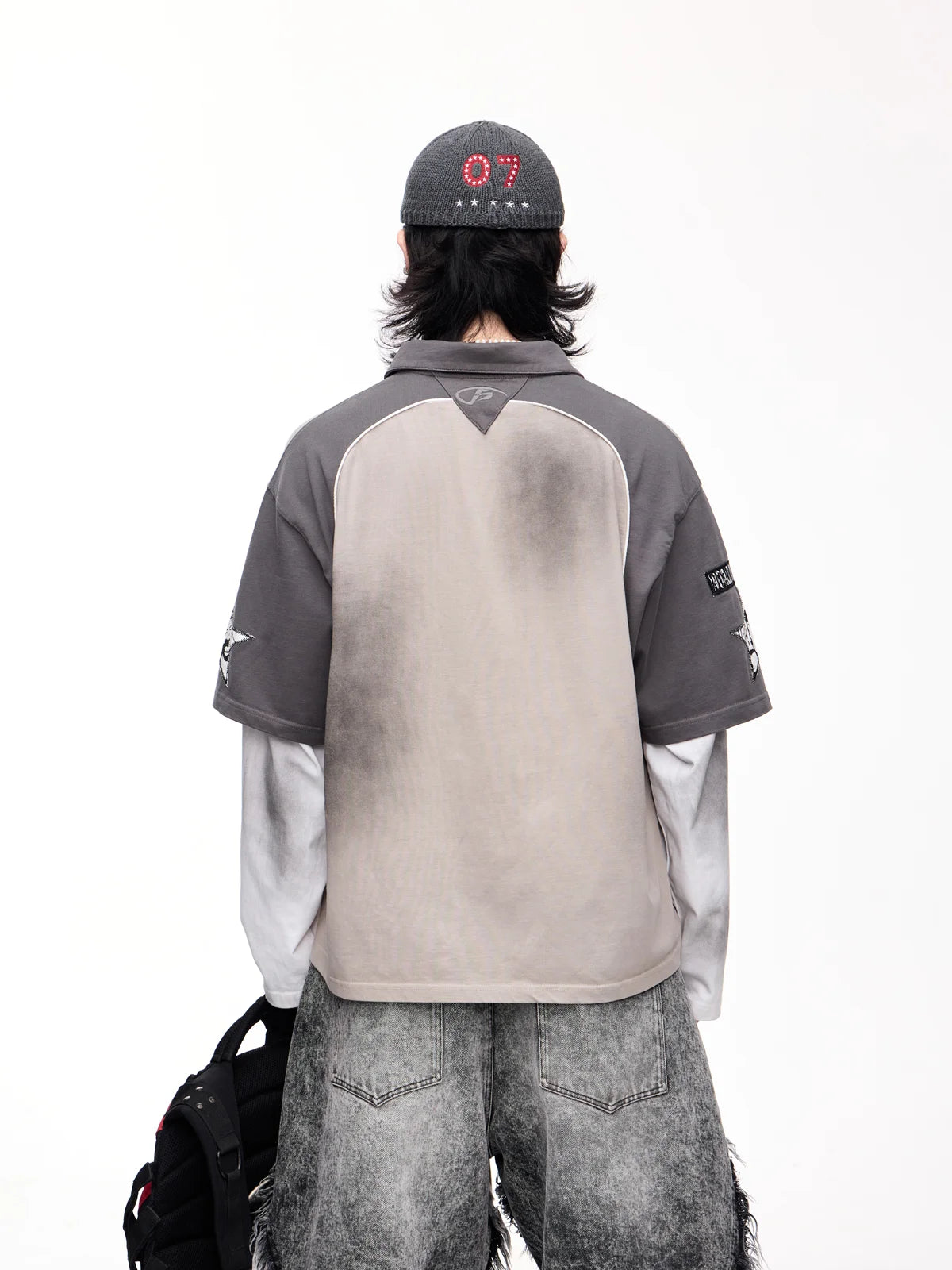 Peoplesense Fake Two-piece Bank Sweatshirt