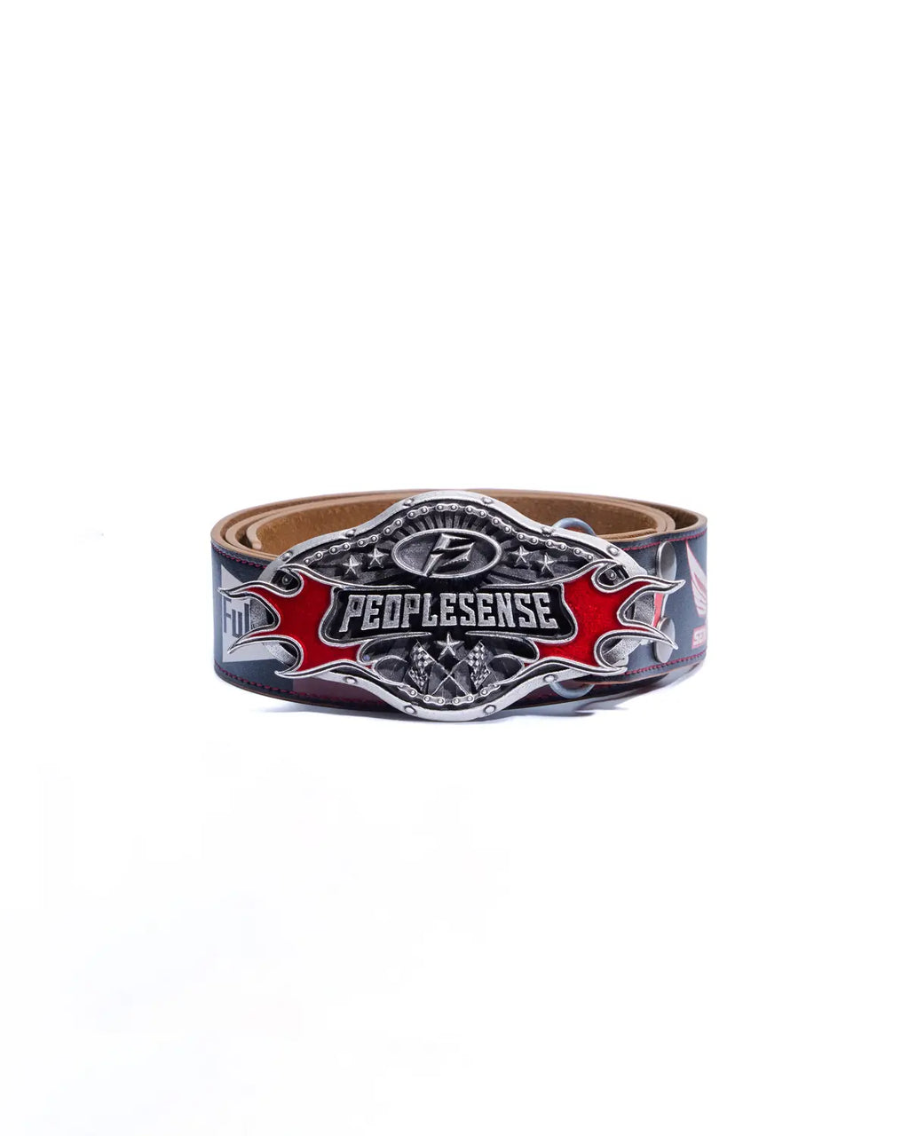 Peoplesense Mechanical Distressed Double-Layer Belt