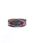 Peoplesense Mechanical Distressed Double-Layer Belt