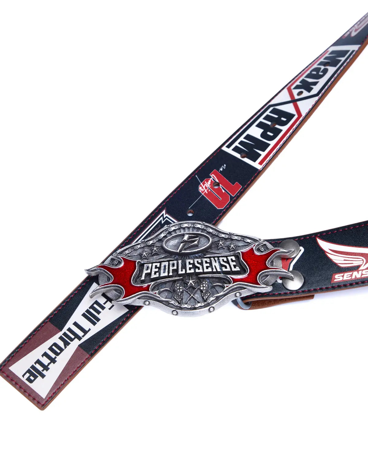 Peoplesense Mechanical Distressed Double-Layer Belt