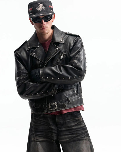 Peoplesense Vintage Raw Denim Flat-Top Cap