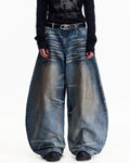 Peoplesense Washed Curved Jeans