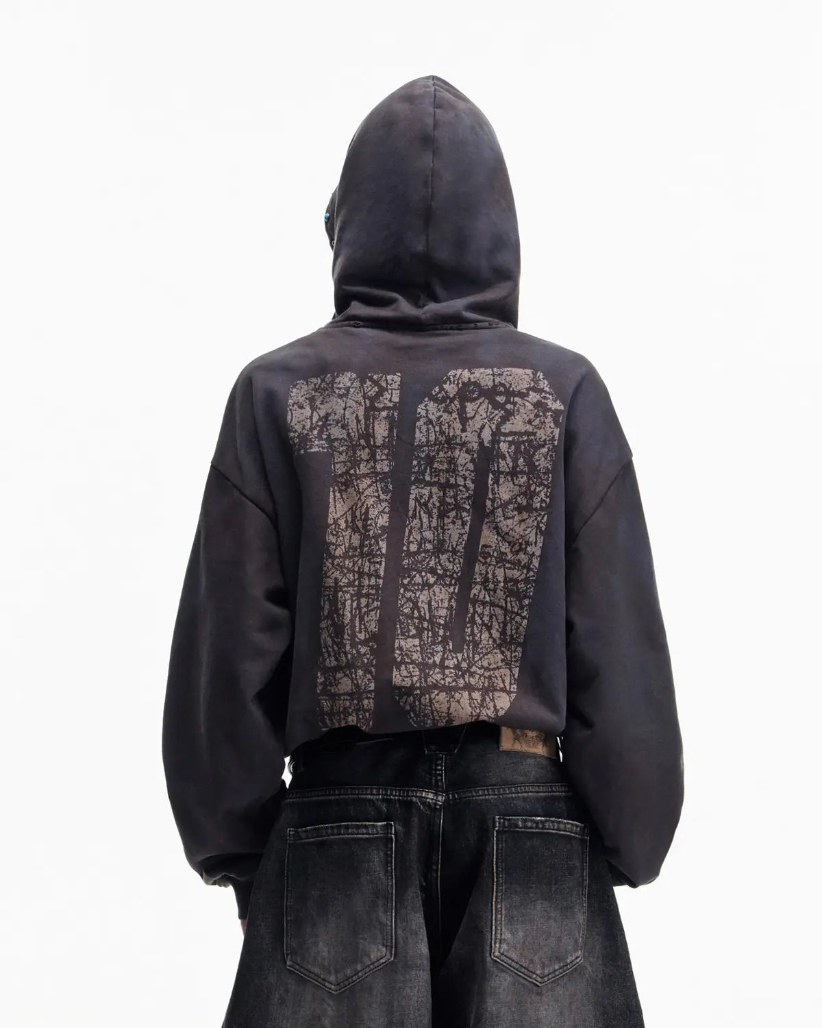 Peoplesense Asymmetric Graphic Racing Hoodie – peoplesense