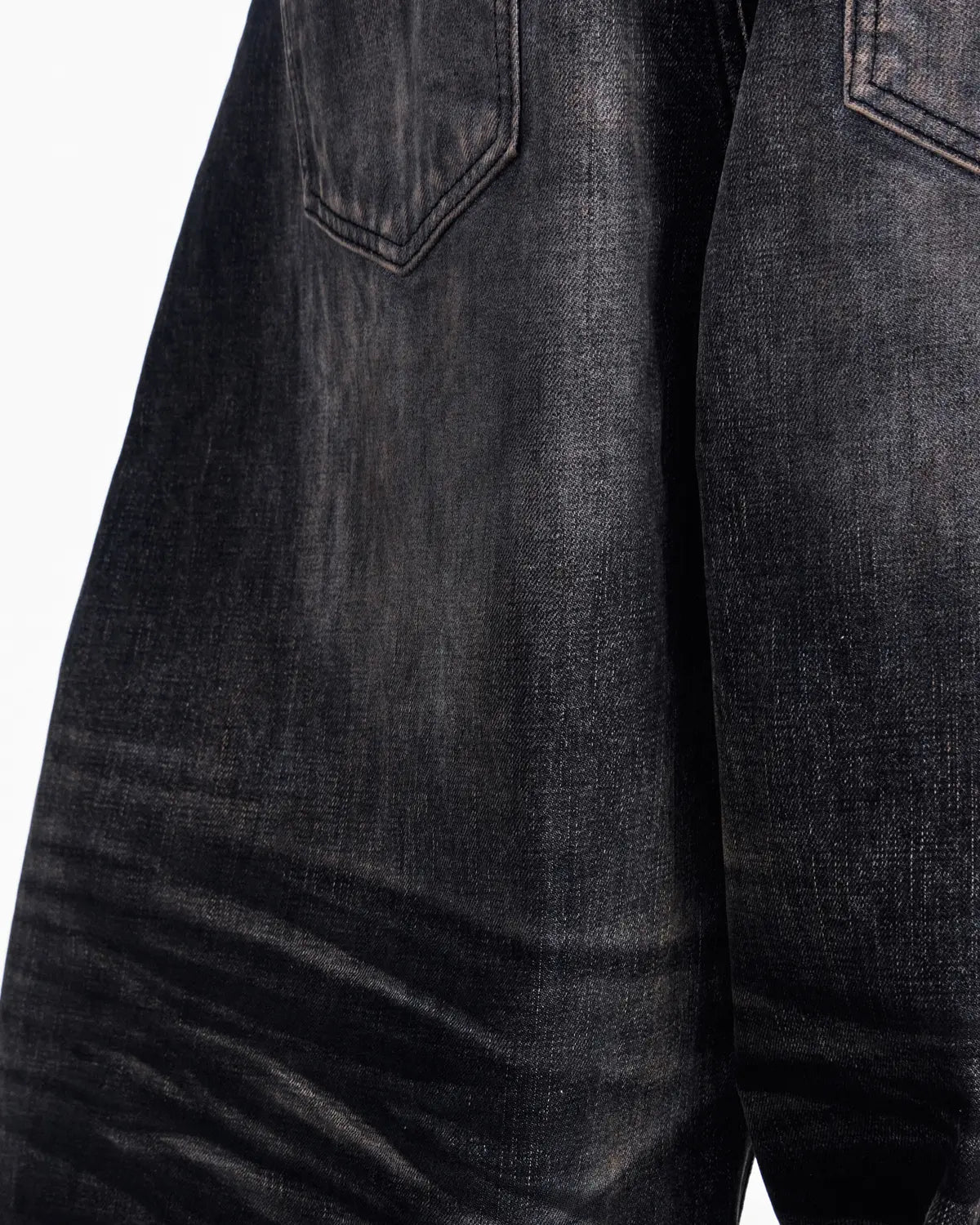 Peoplesense Washed Curved Jeans