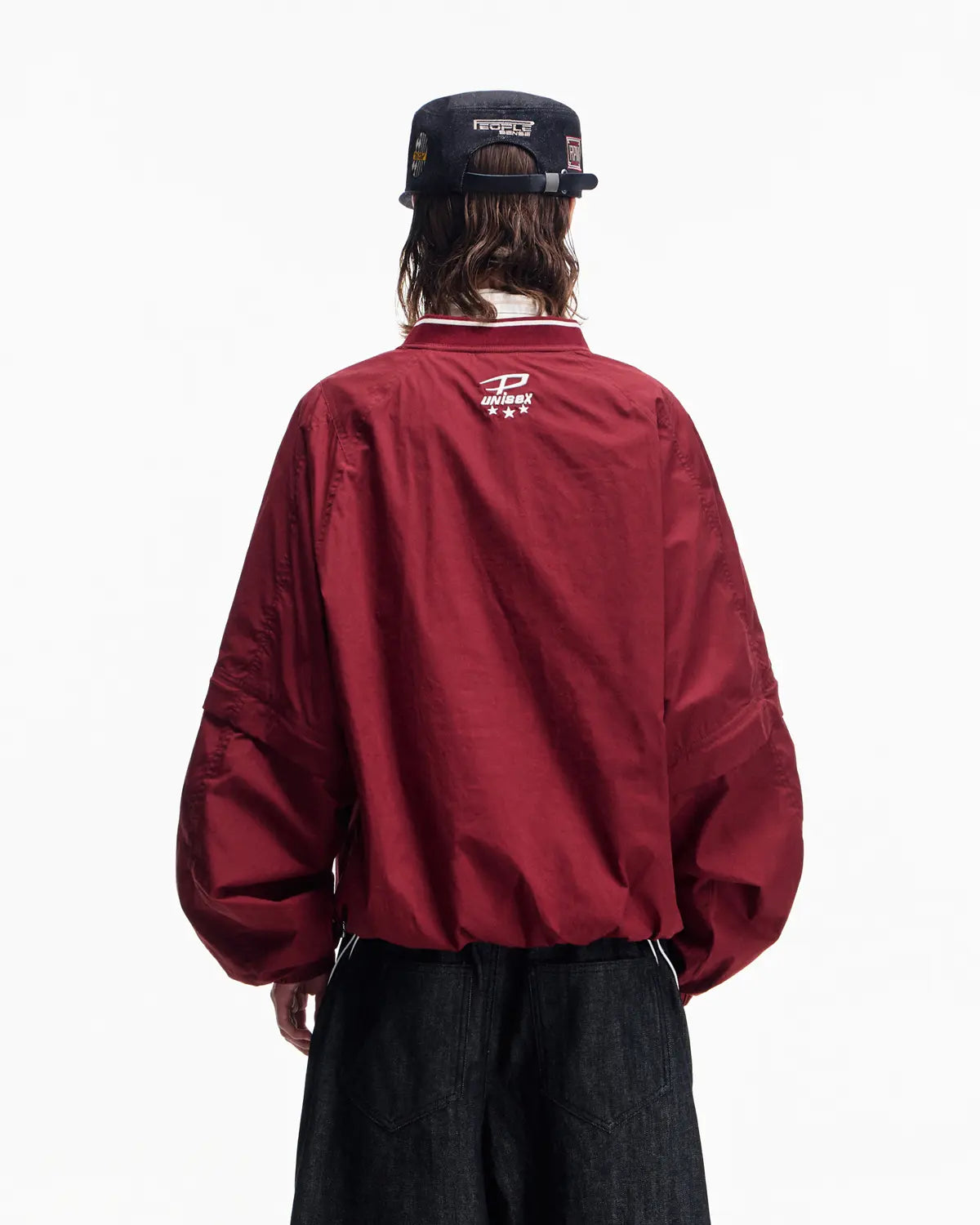 Peoplesense Embroidered Oversized Sweatshirt