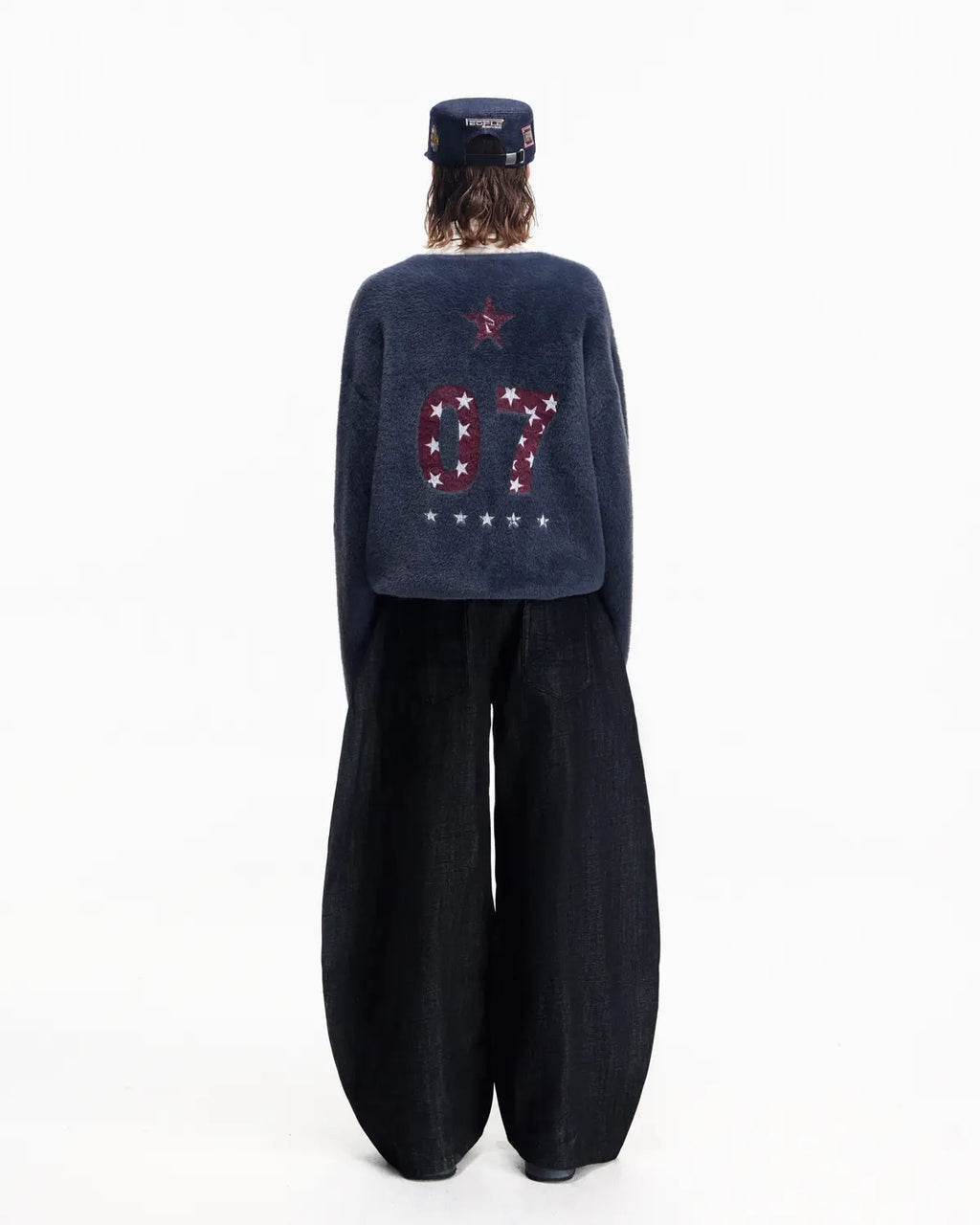 Peoplesense Black Raw Denim Jeans with Button Fly