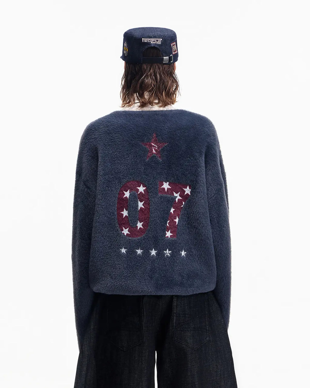 Peoplesense Oversized V-neck Sweater