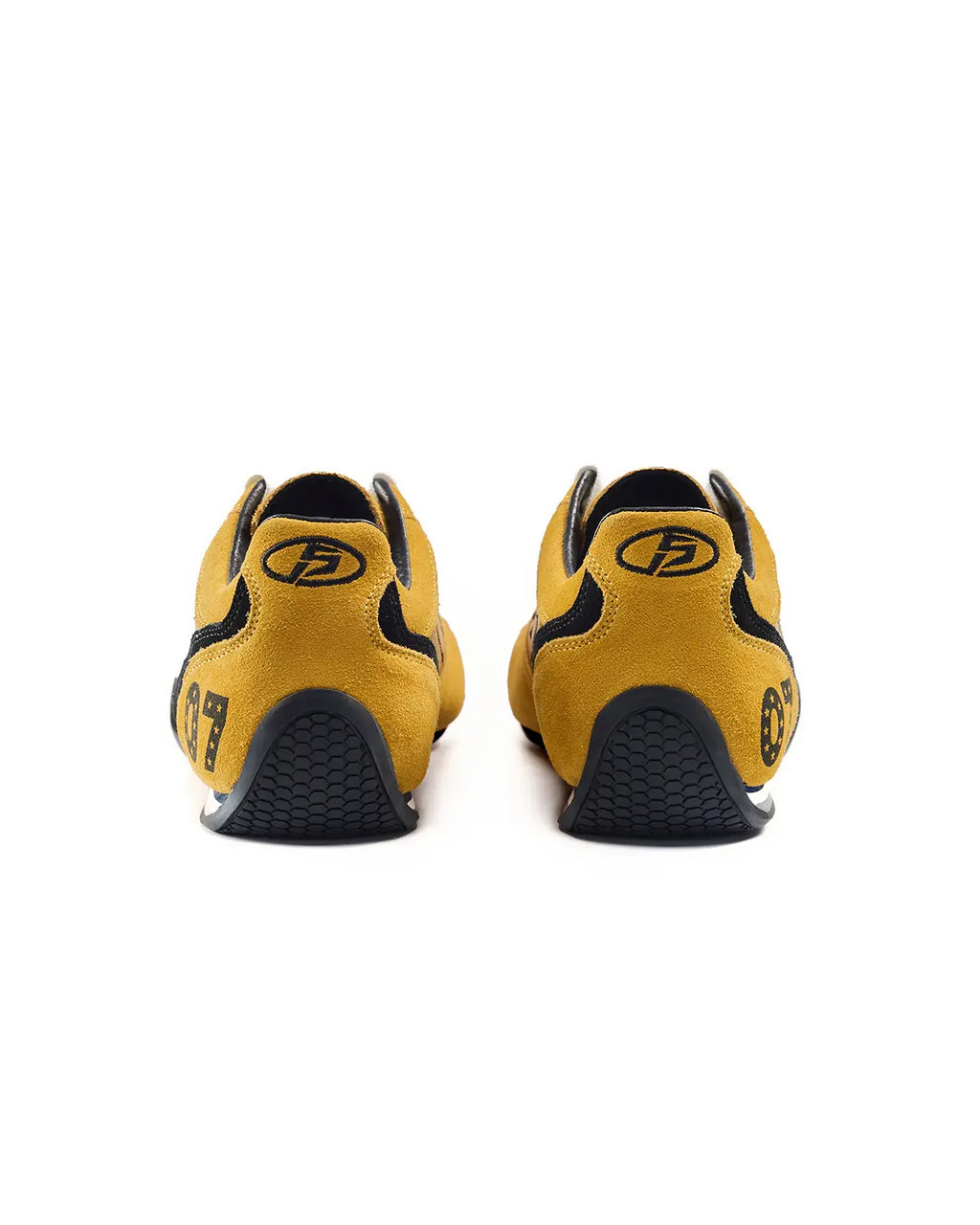 Peoplesense 07 Racer Suede Retro Trainer yellow