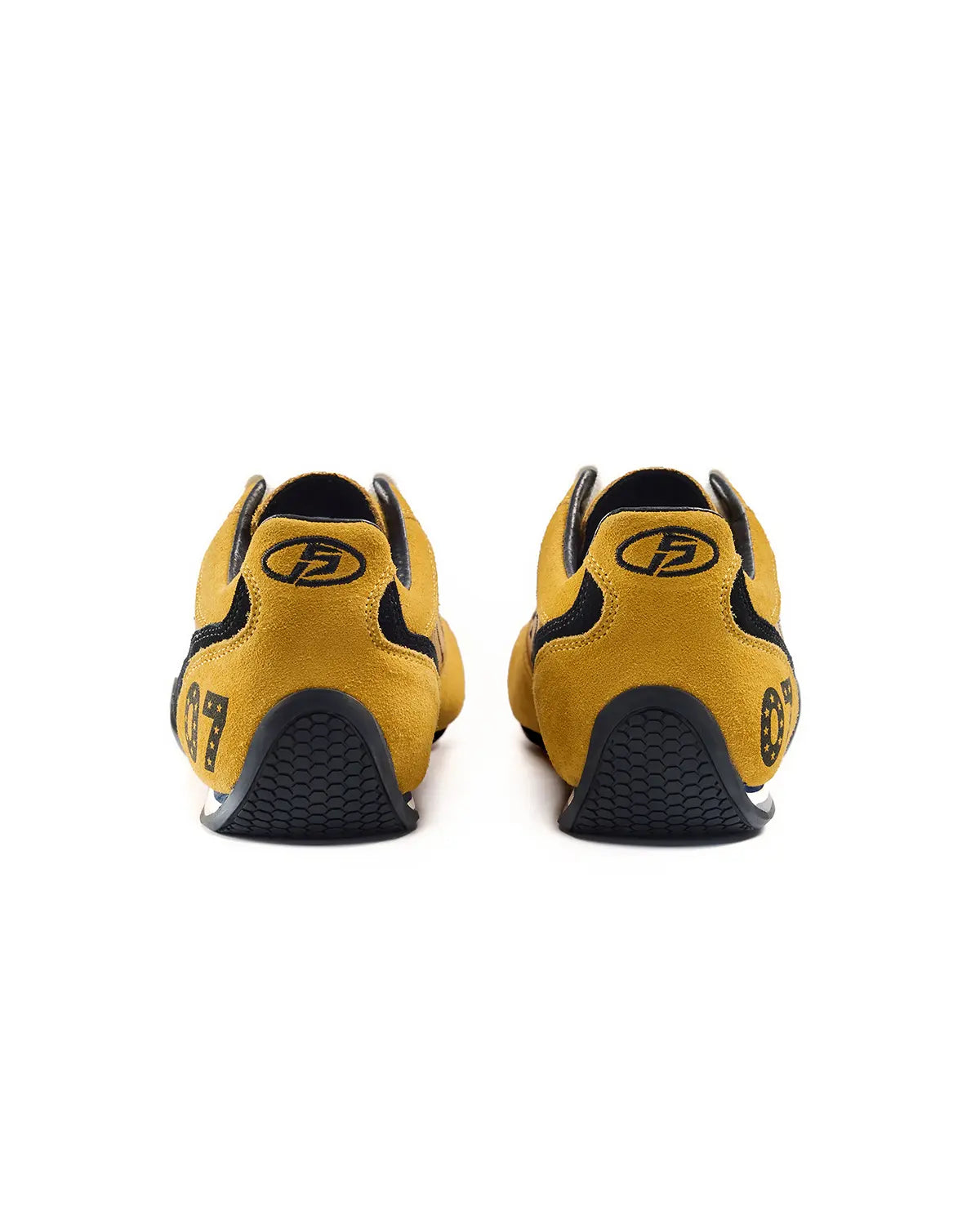 Peoplesense 07 Racer Suede Retro Trainer yellow