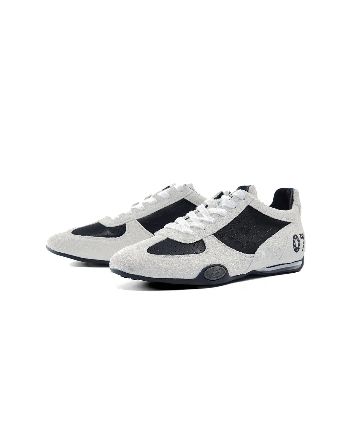 Peoplesense 07 Racer Suede Retro Trainer Grey