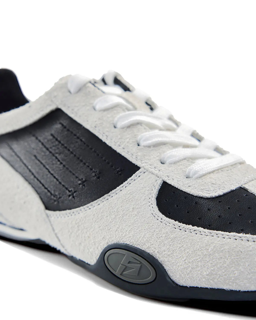 Peoplesense 07 Racer Suede Retro Trainer Grey