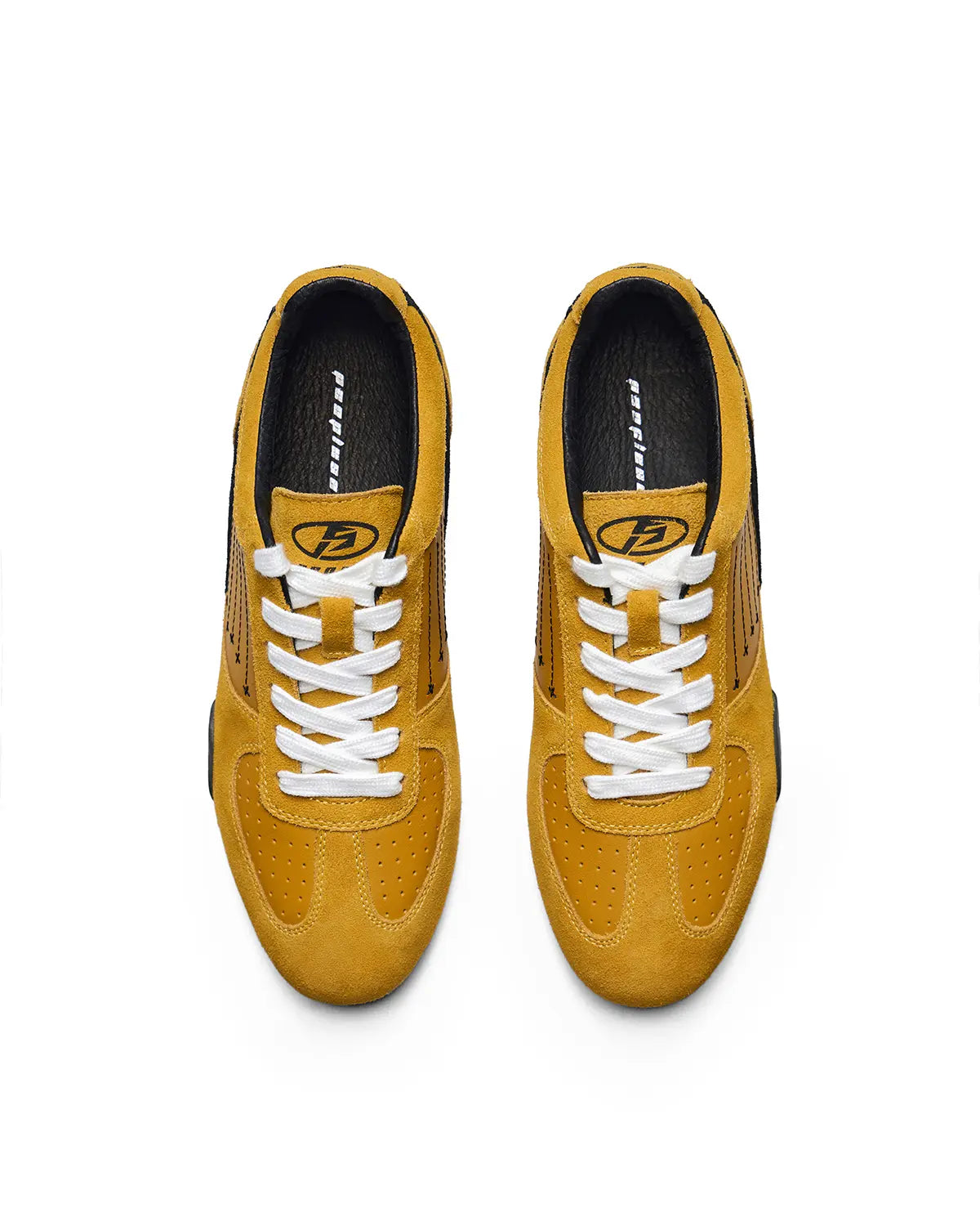 Peoplesense 07 Racer Suede Retro Trainer yellow