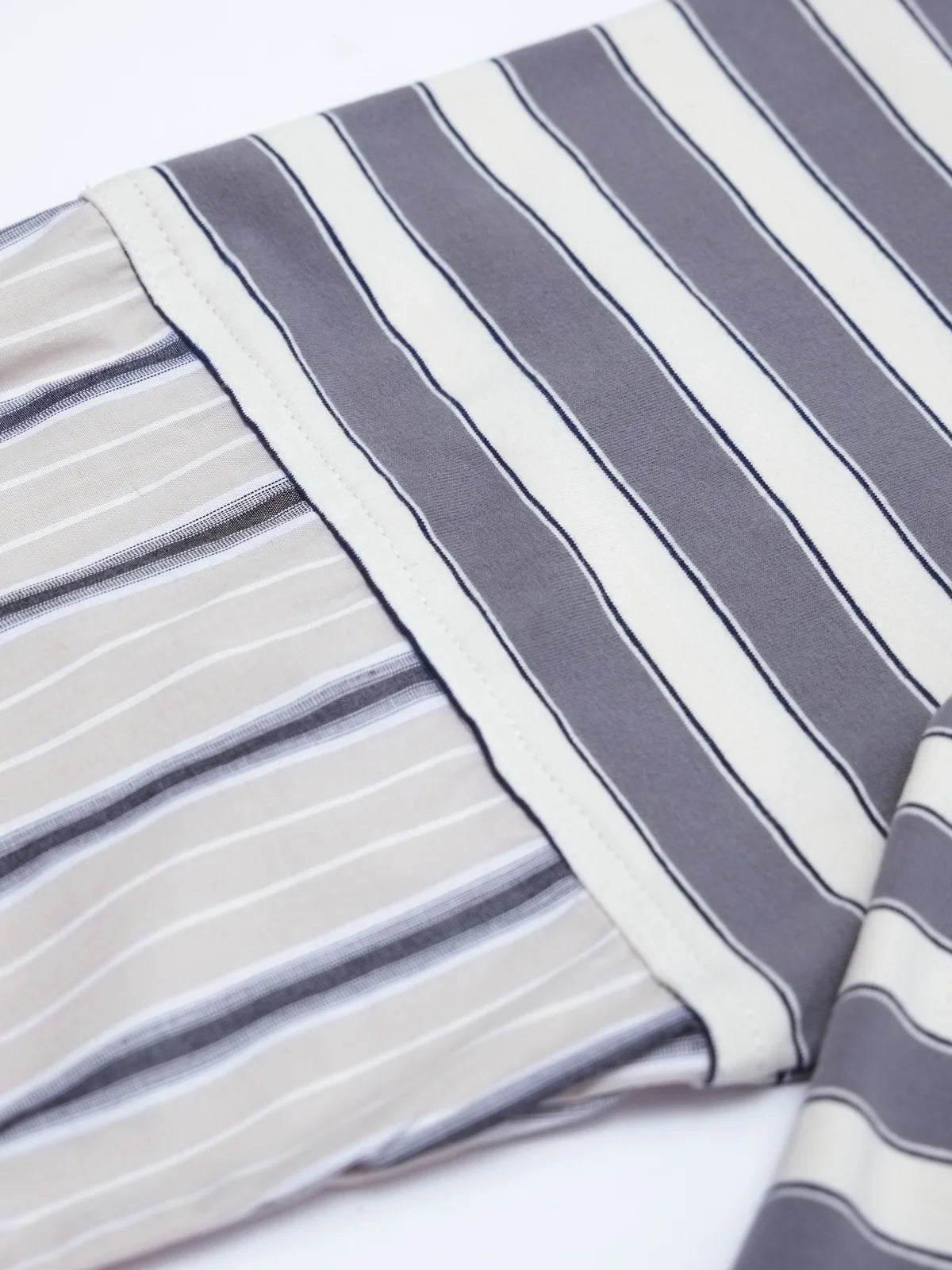 Peoplesense Striped Long-Sleeved Polo