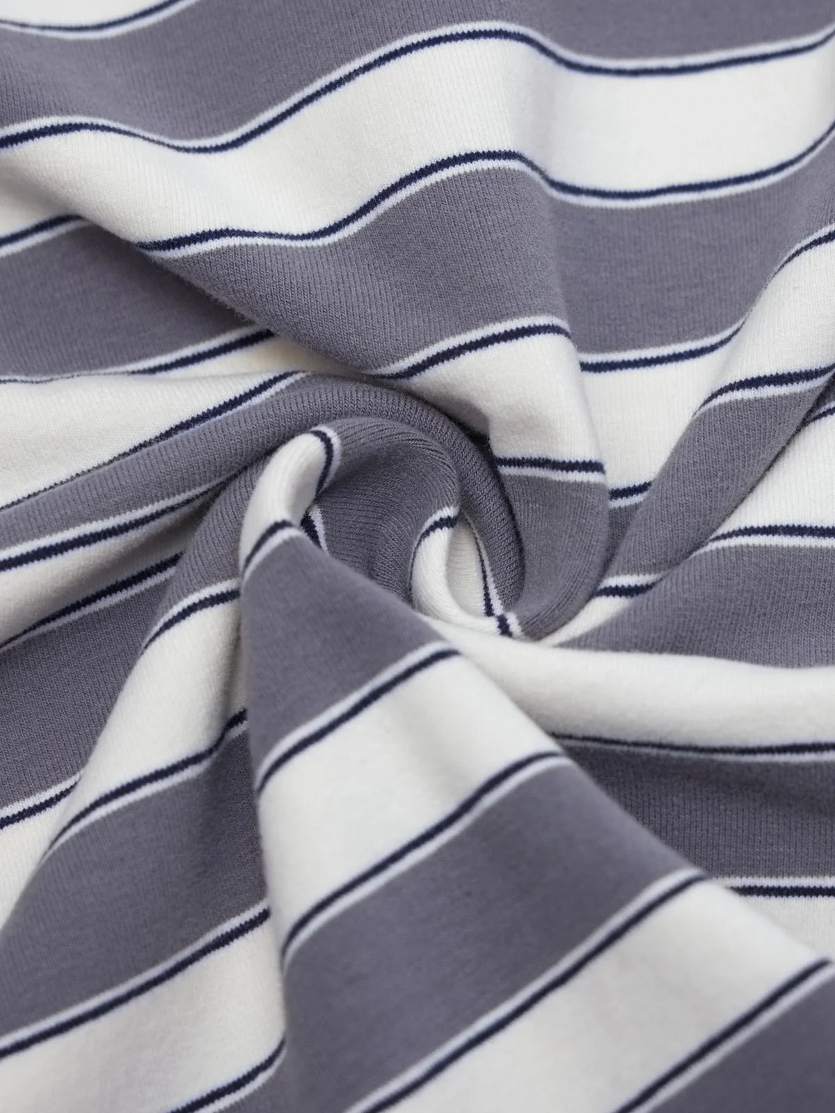 Peoplesense Striped Long-Sleeved Polo