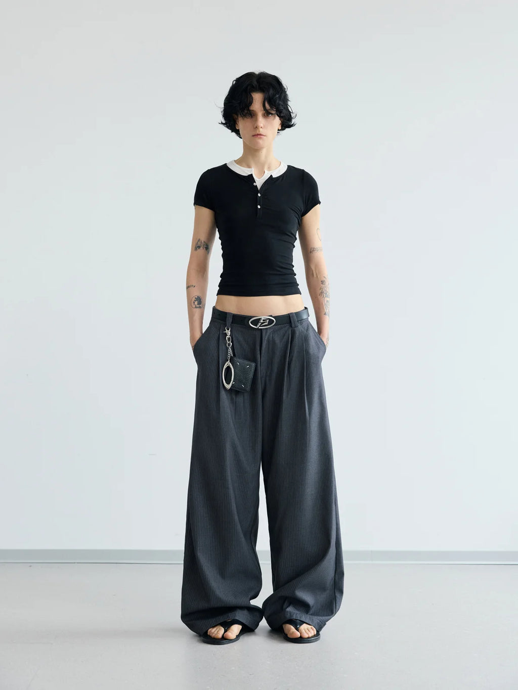 Peoplesense Layered Look Slim Tee