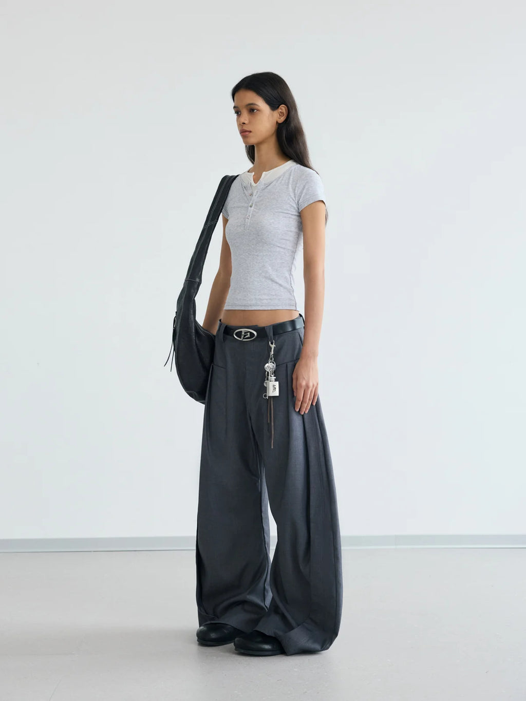 Peoplesense Layered Look Slim Tee