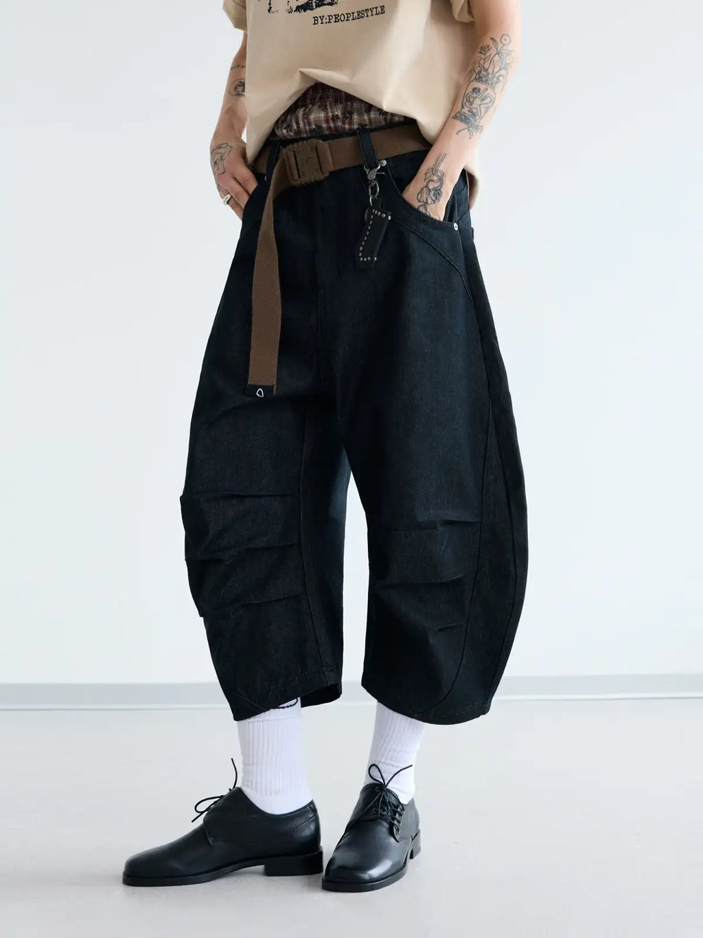 Peoplesense Balloon Raw Denim Jeans