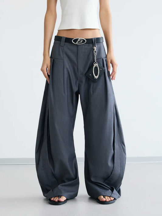Peoplesense Balloon Pleated Trousers