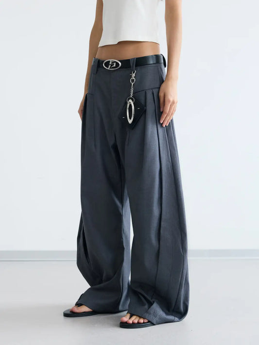 Peoplesense Balloon Pleated Trousers