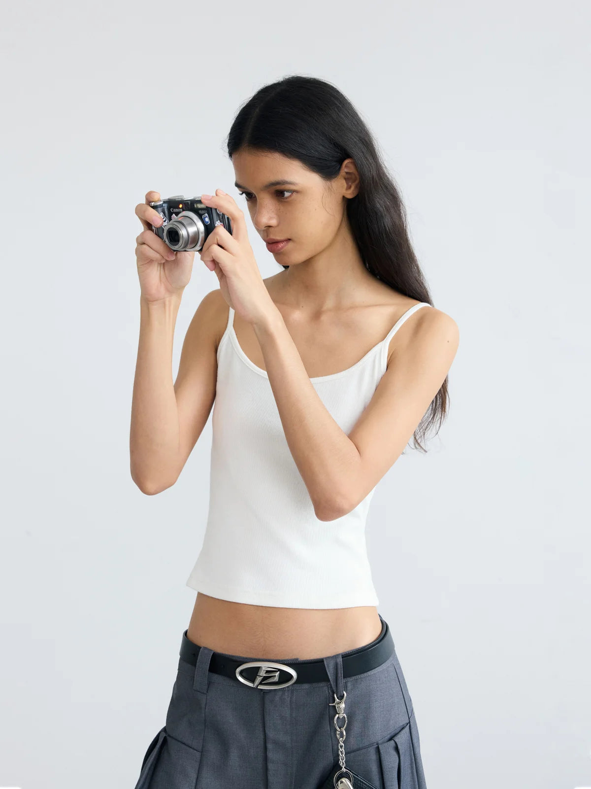Peoplesense Velvet Solid Cami
