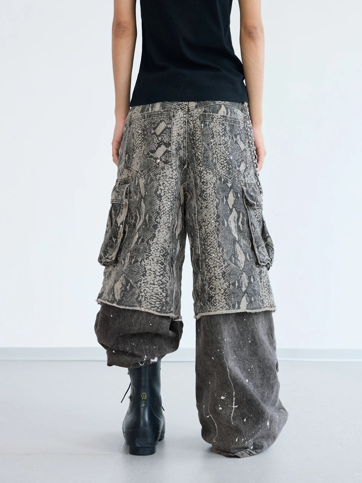 Peoplesense Paint Splash Baggy Cargo Pant（Limited） – peoplesense
