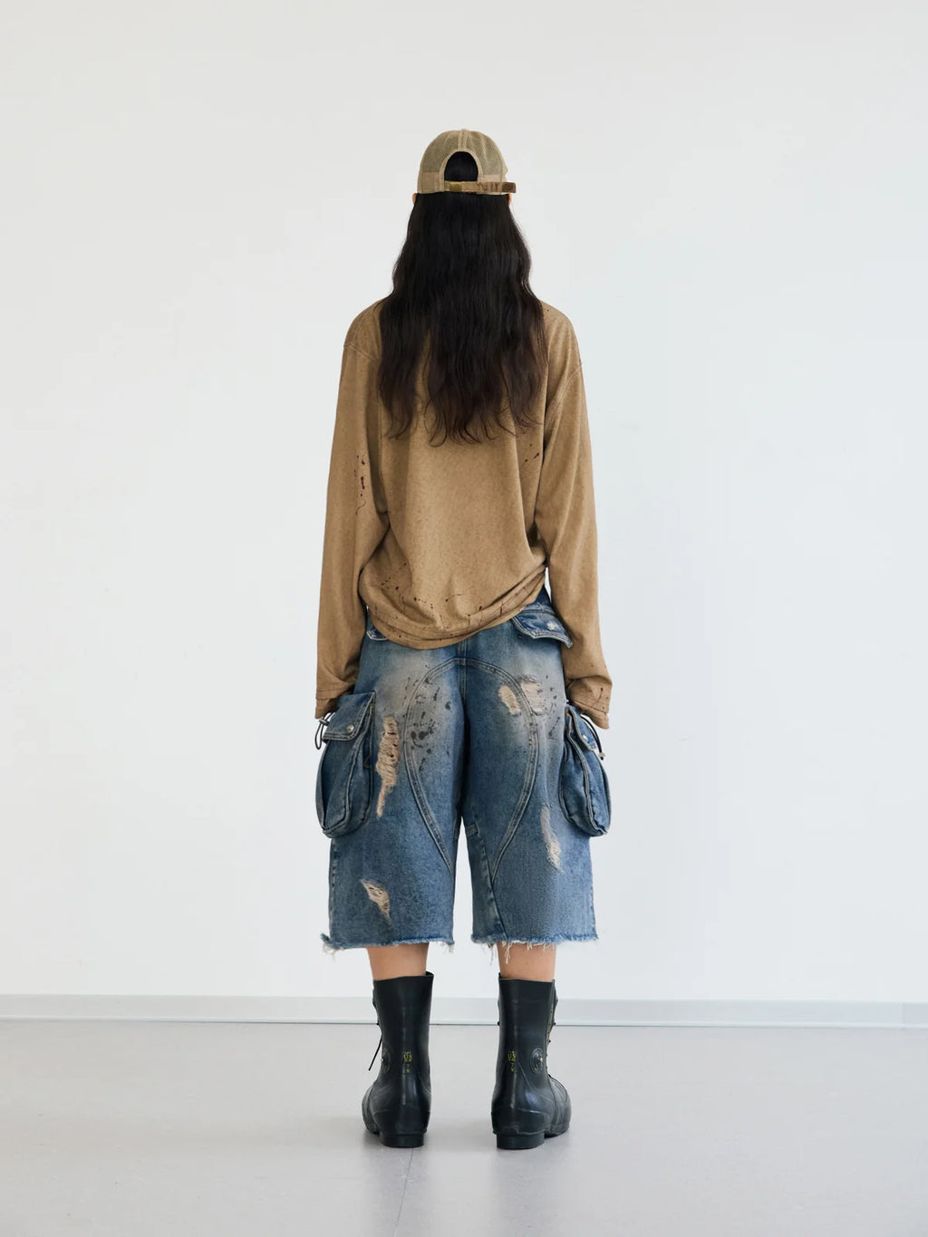 Peoplesense Forge Arc Crop Denim Jorts