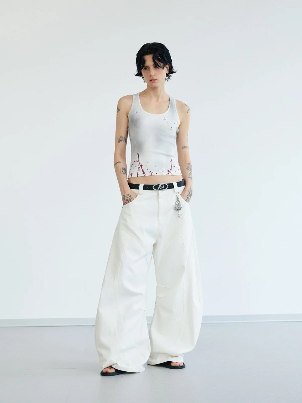 Peoplesense Vintage Splatter Vest