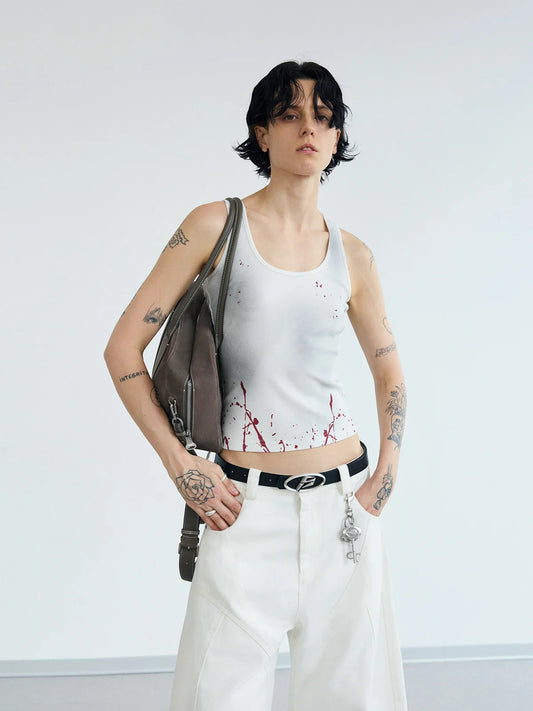 Peoplesense Vintage Splatter Vest