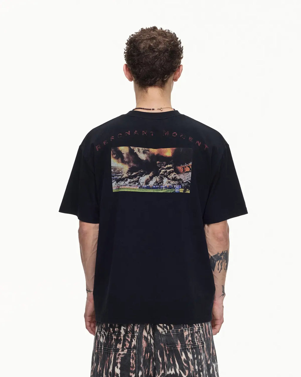 Peoplesense Vintage Washed Football Graphic Tee