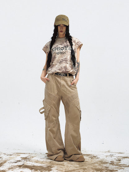 Peoplesense Camouflage Sleeveless Shirt