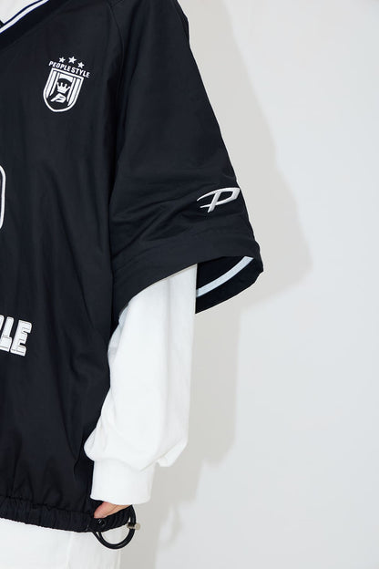 PeopleStyle Embroidered Oversized Sweatshirt