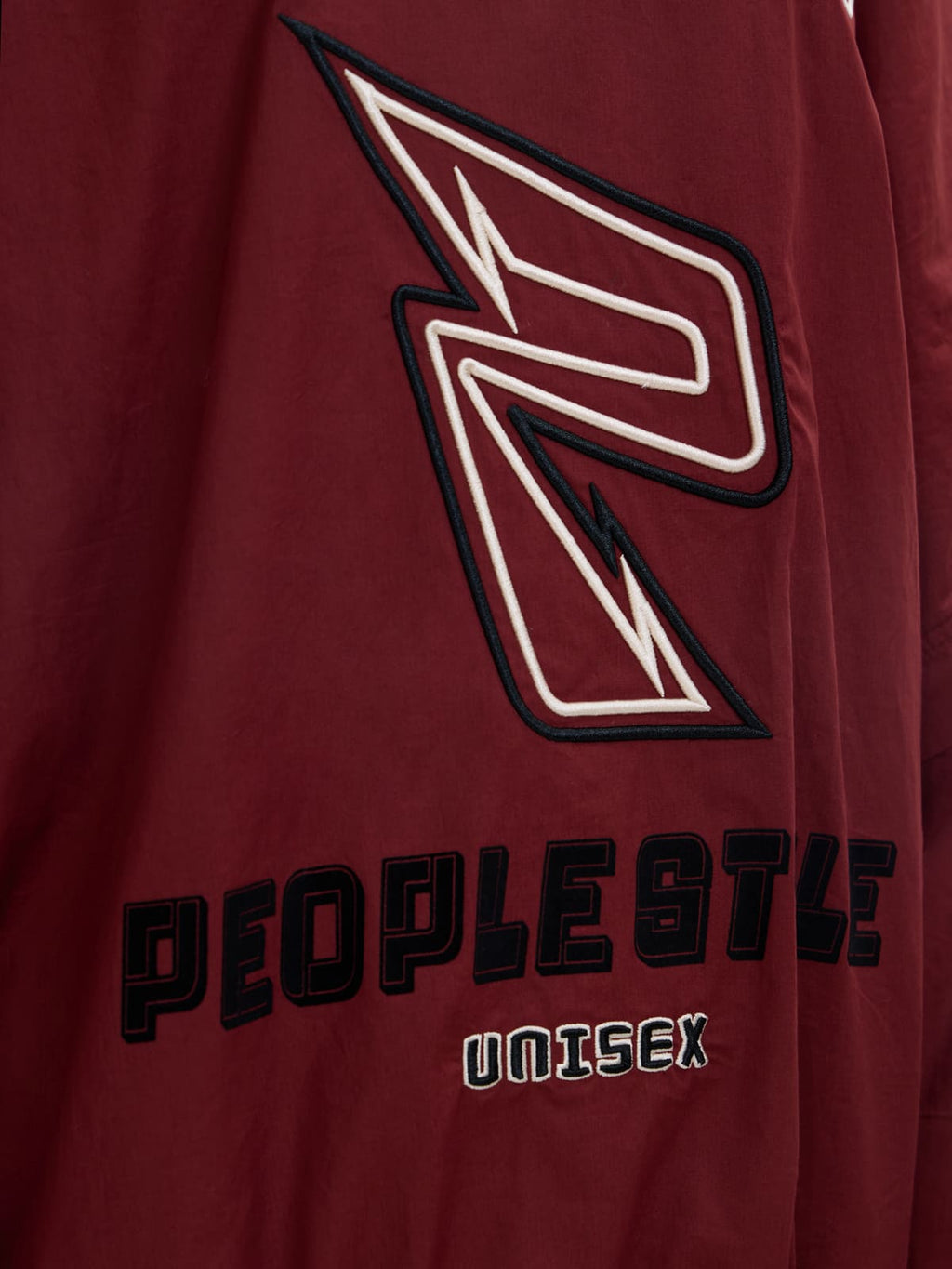 PeopleStyle Embroidered Oversized Sweatshirt