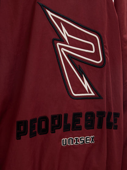 PeopleStyle Embroidered Oversized Sweatshirt