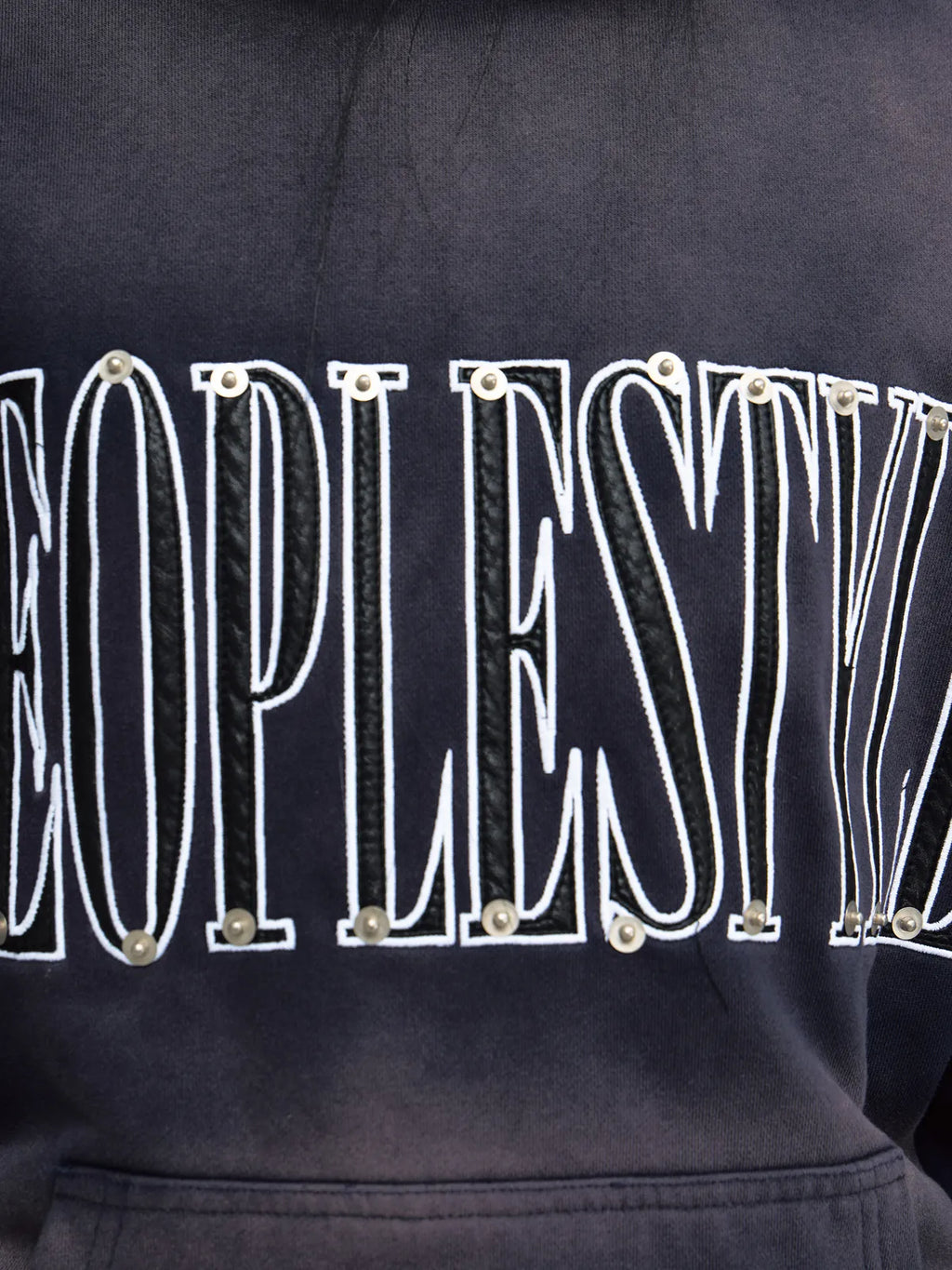 Peoplesense Detachable Embroidered Hoodie
