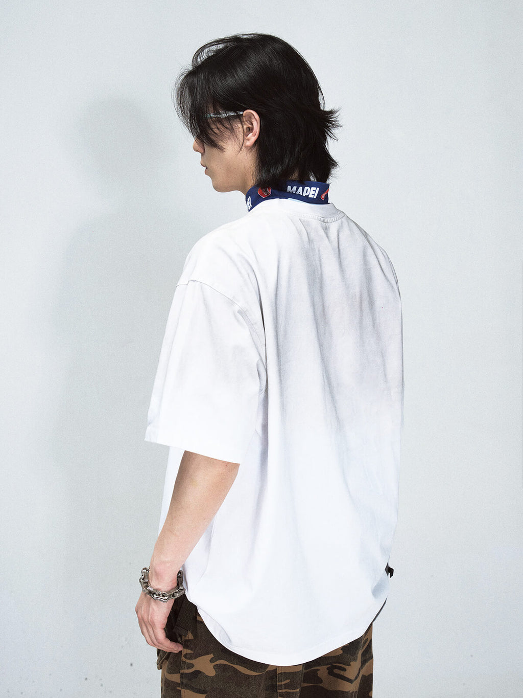 Peoplesense Dragon Print Retro T-Shirt
