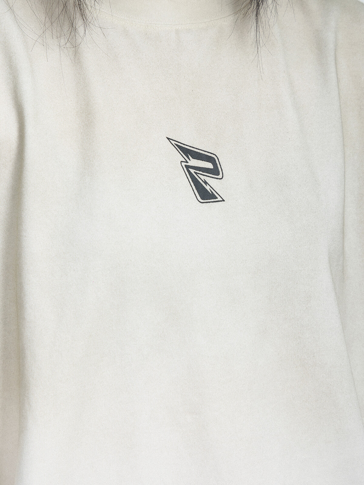 Peoplesense Gradient Print Vintage Oversized T-Shirt