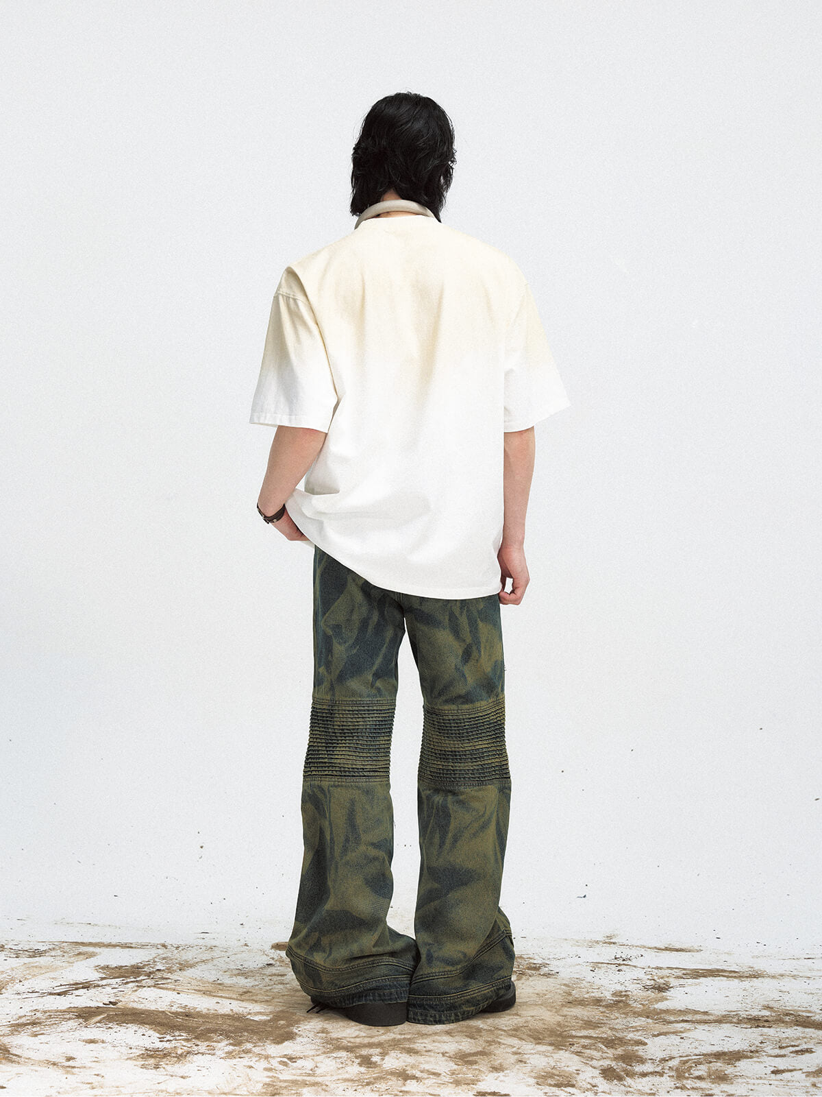 Peoplesense Gradient Vintage Oversized Tee