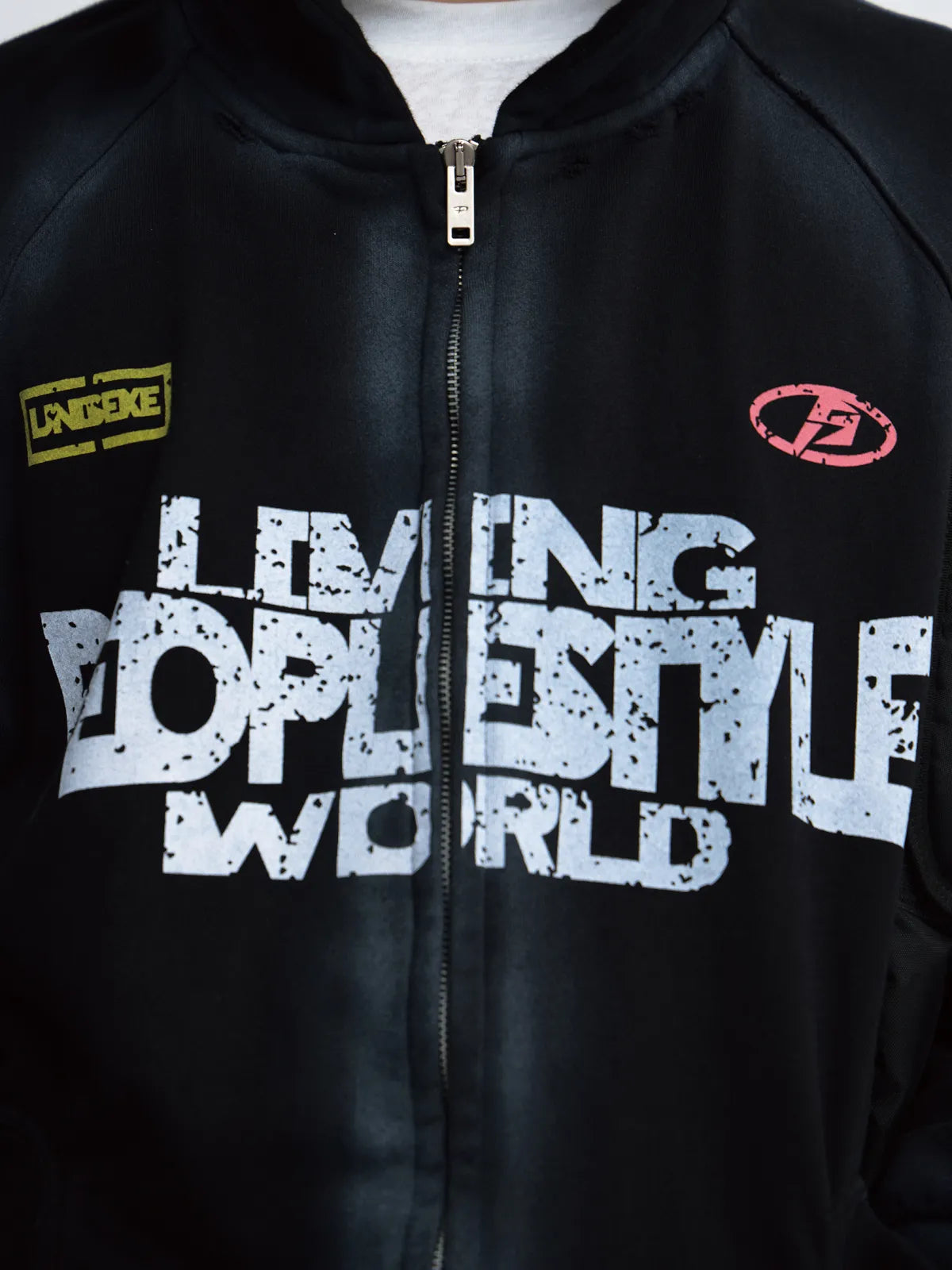 Peoplesense Gradient Zip Up Hoodie