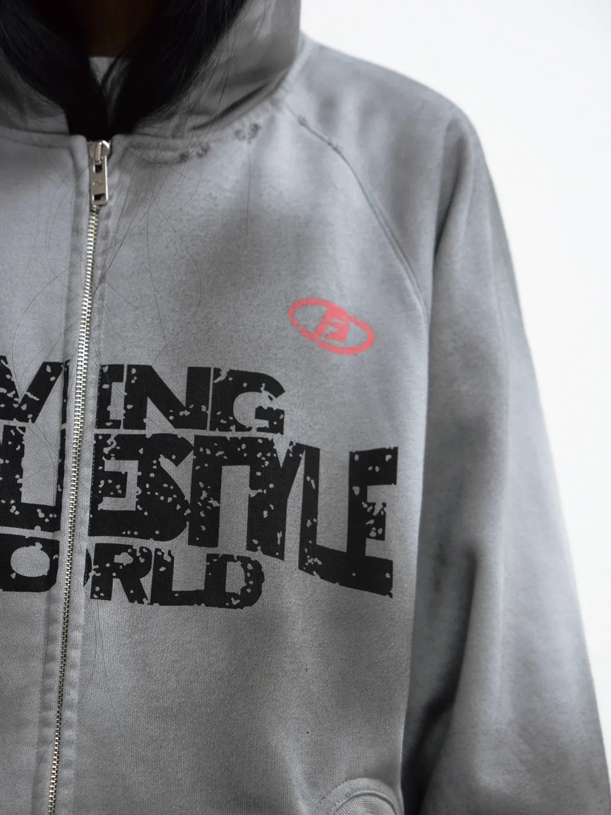 Peoplesense Gradient Zip Up Hoodie