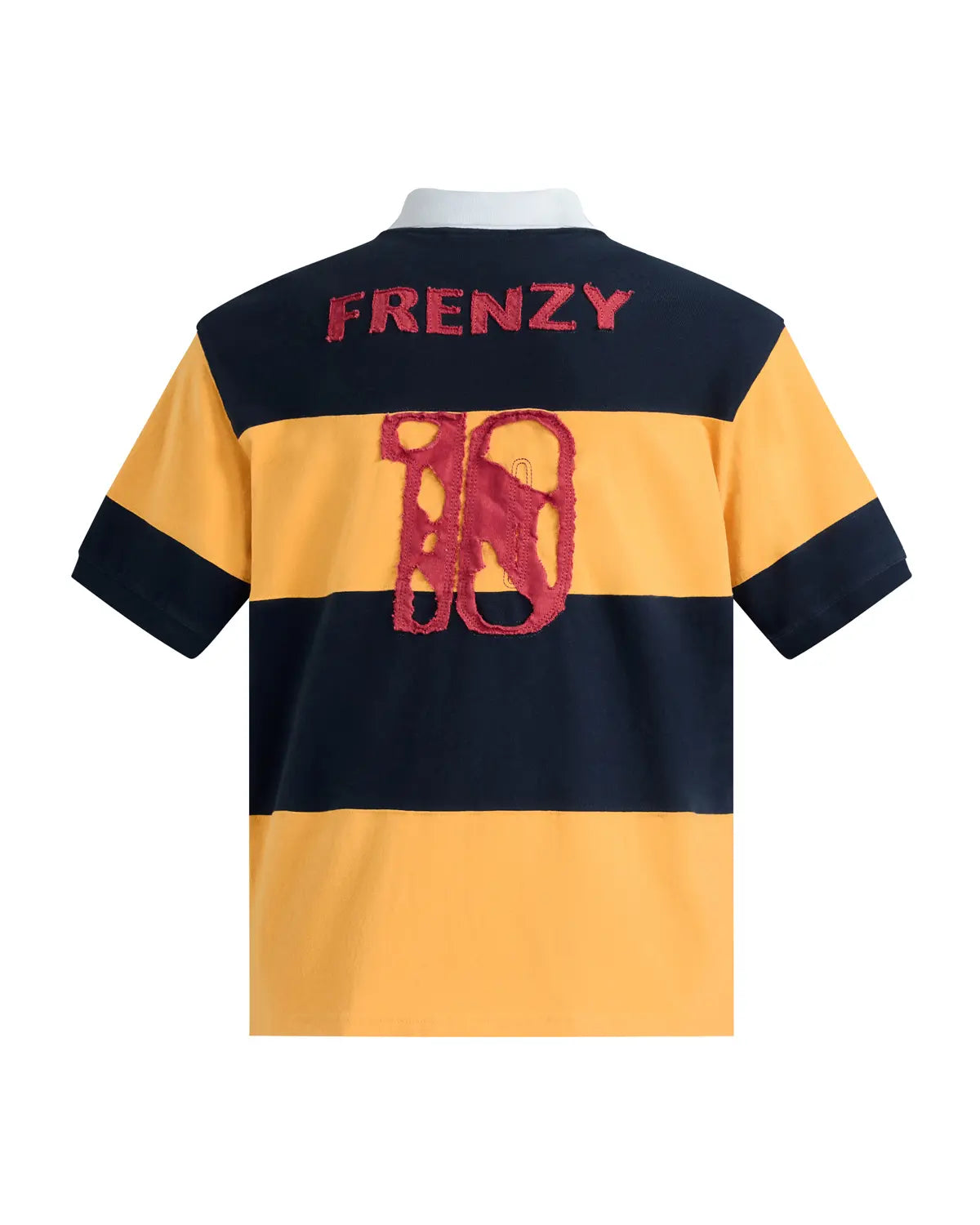 Peoplesense “FRENZY” Raw Edge Stripe Polo