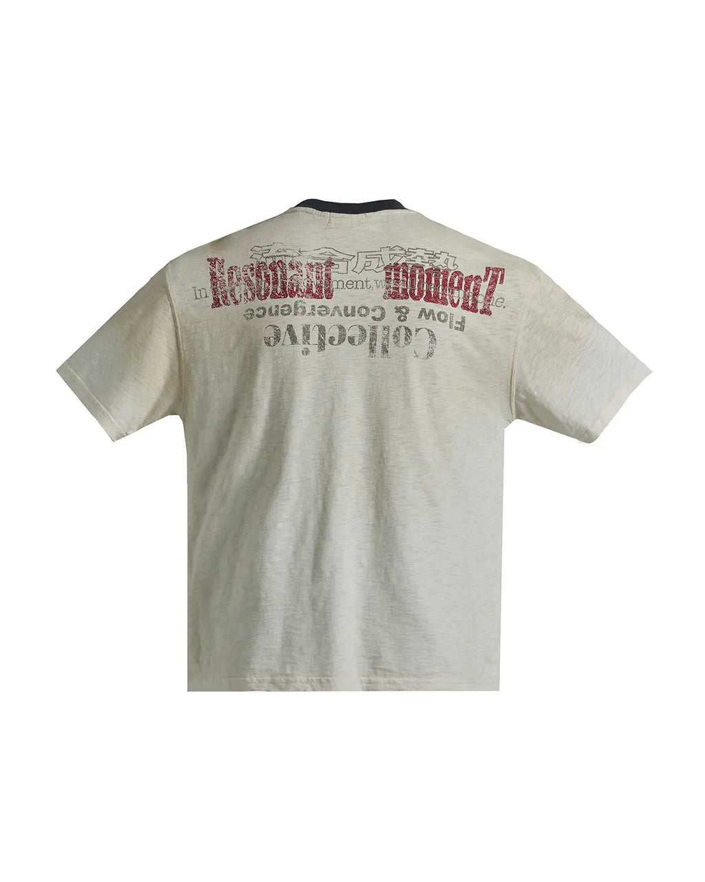 Peoplesense Vintage Slub Spray Fade Tee