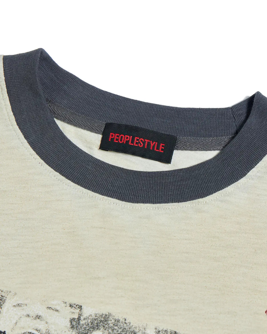 Peoplesense Vintage Slub Spray Fade Tee